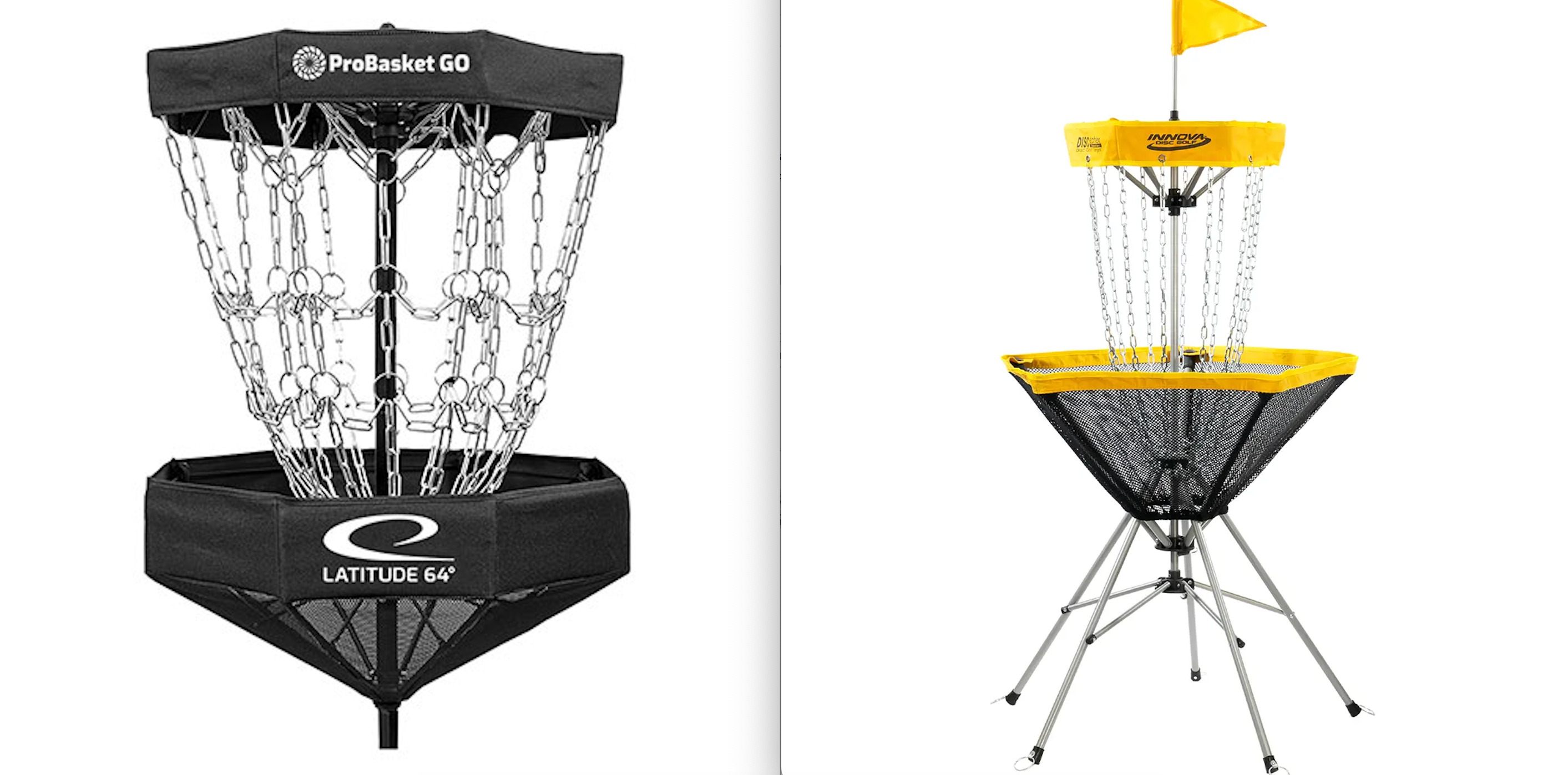 Innova Discatcher Traveler vs Latitude 64 Pro Basket Go: En Jämförelse