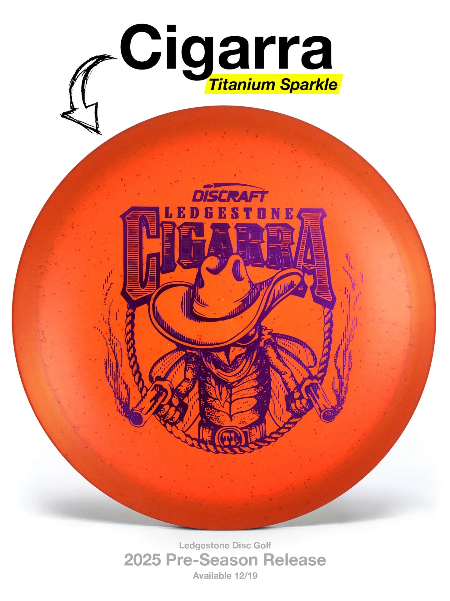 Titanium Sparkle Cigarra