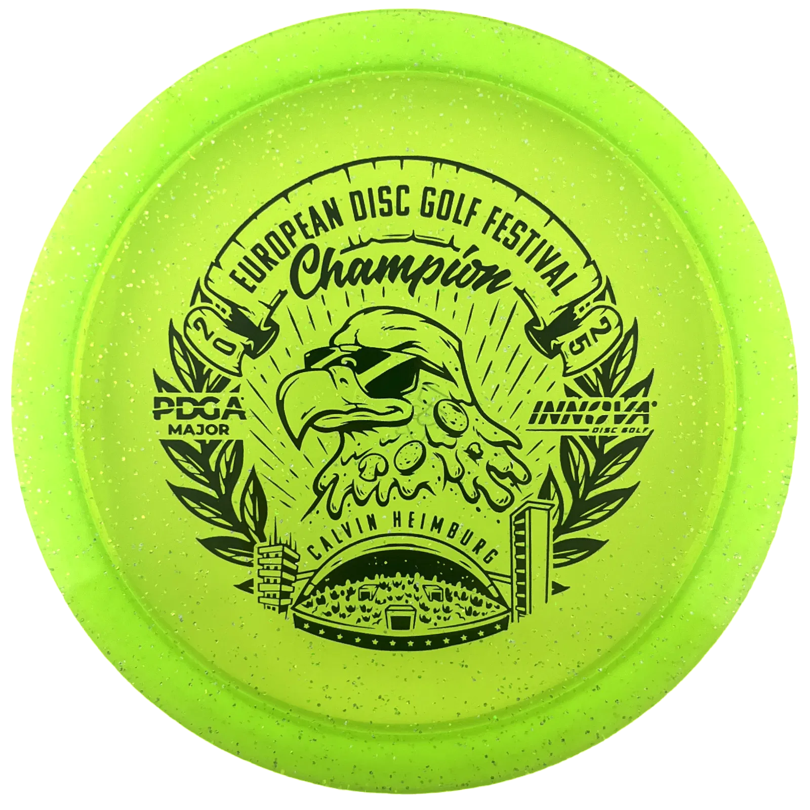 Champion Metal Flake Eagle – Calvin Heimburg 2025 European Disc Golf Festival Champion