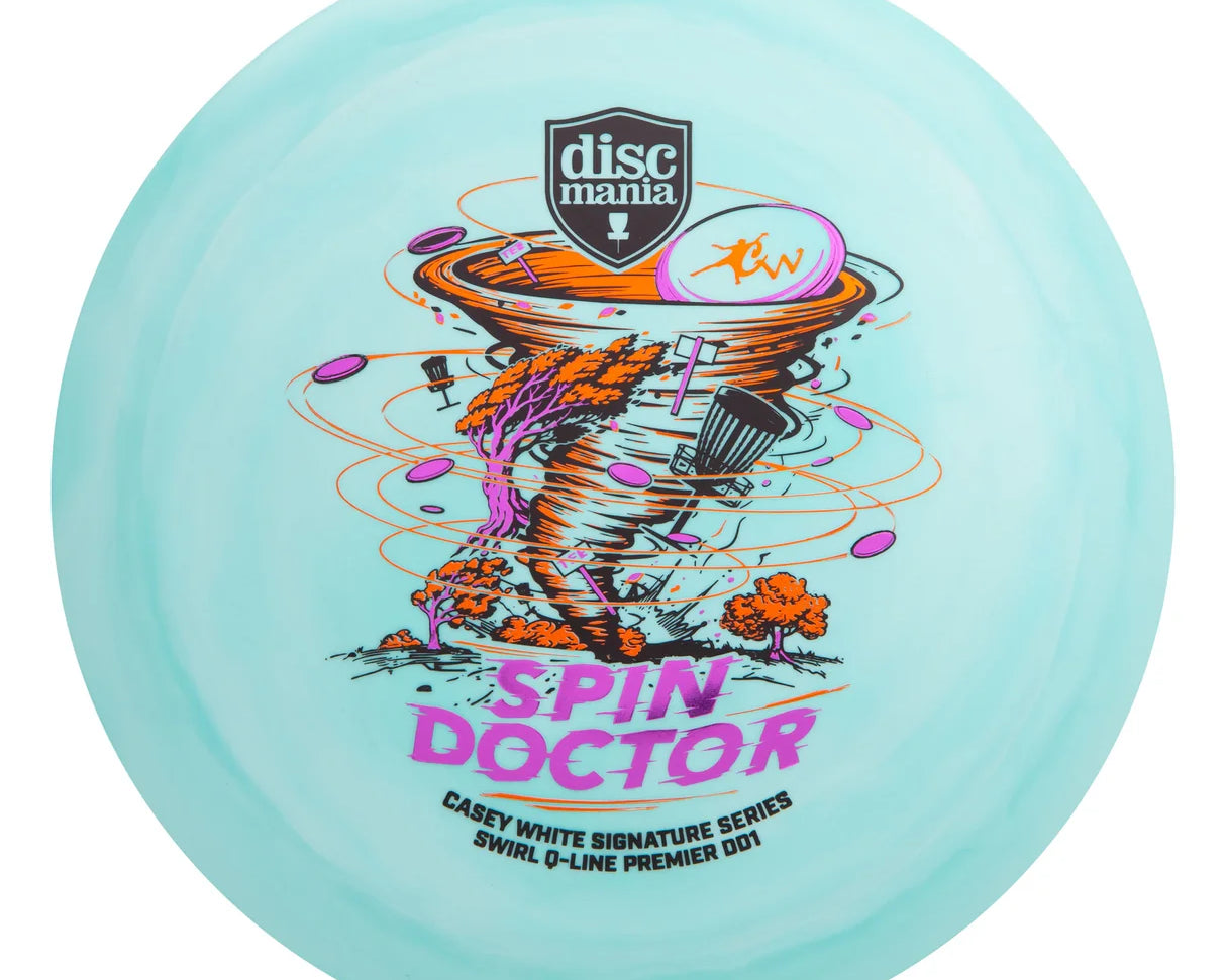 Q-Line Swirl Premier DD1 - Spin Doctor - Casey White Signature Series