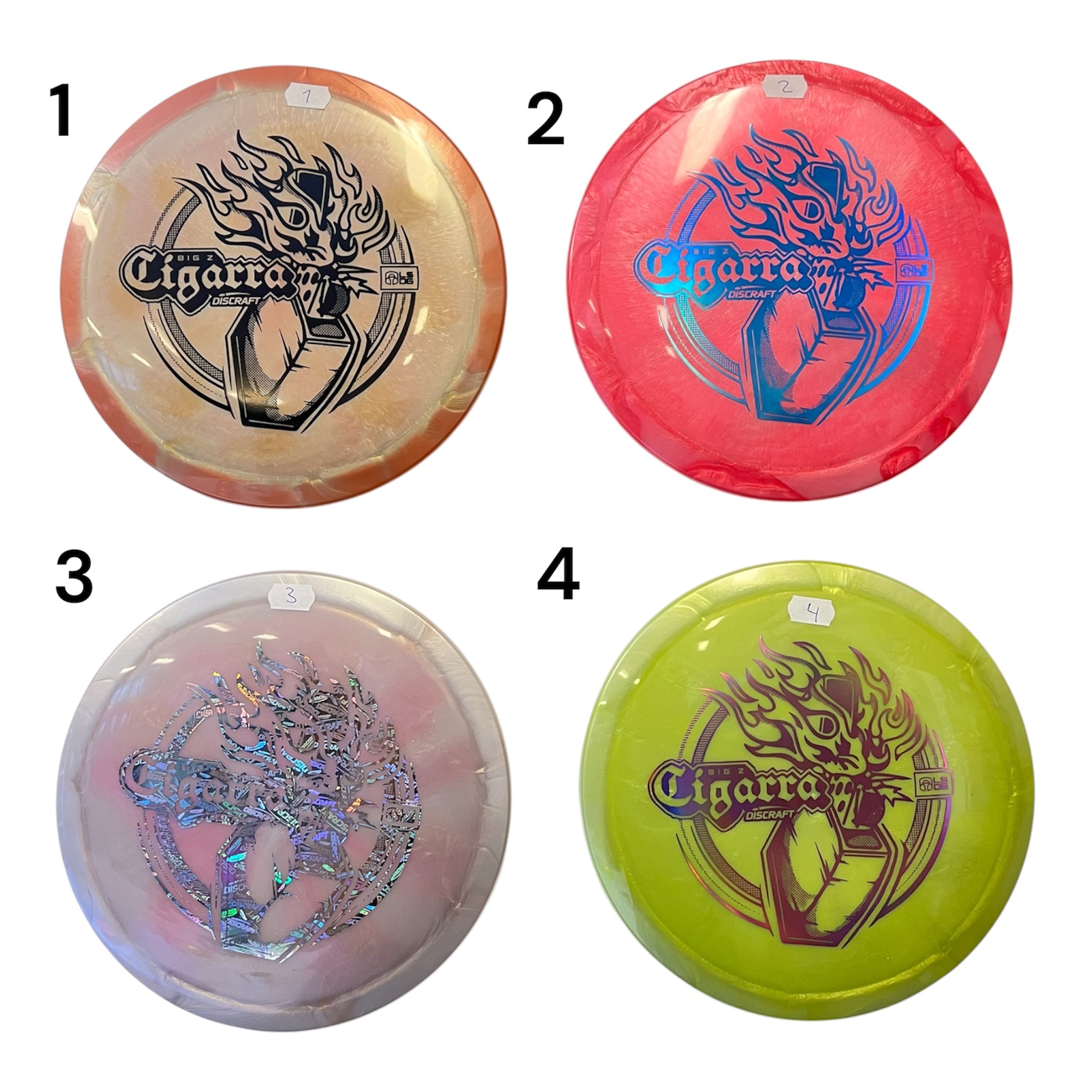 2026 Ledgestone Big Z Swirl (8-hole) Cigarra
