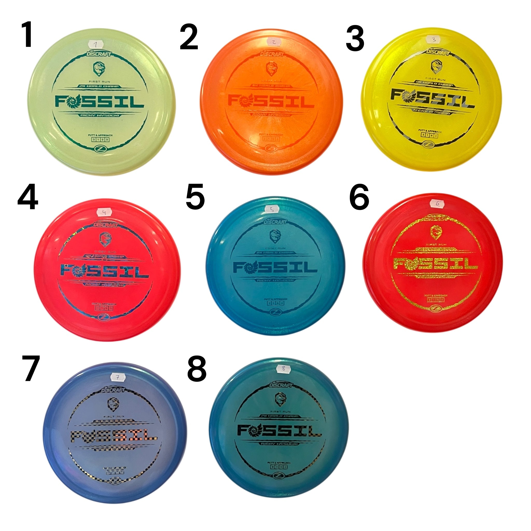 Ricky Wysocki First Run Z Colorshift Fossil