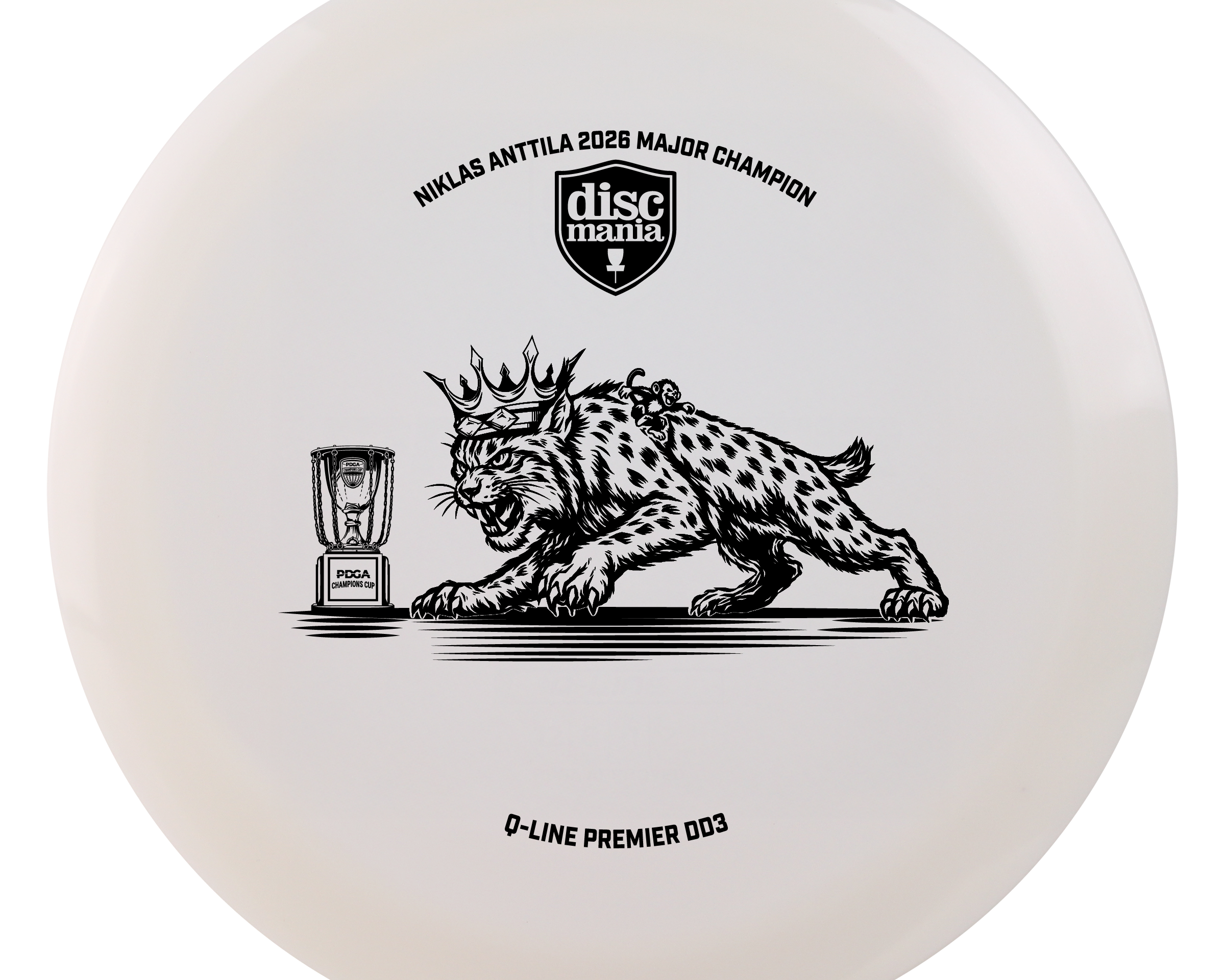 !!!PRE-ORDER!!! Niklas Anttila Triumph Series Q-line Premier DD3 (2026 PDGA Champions Cup)