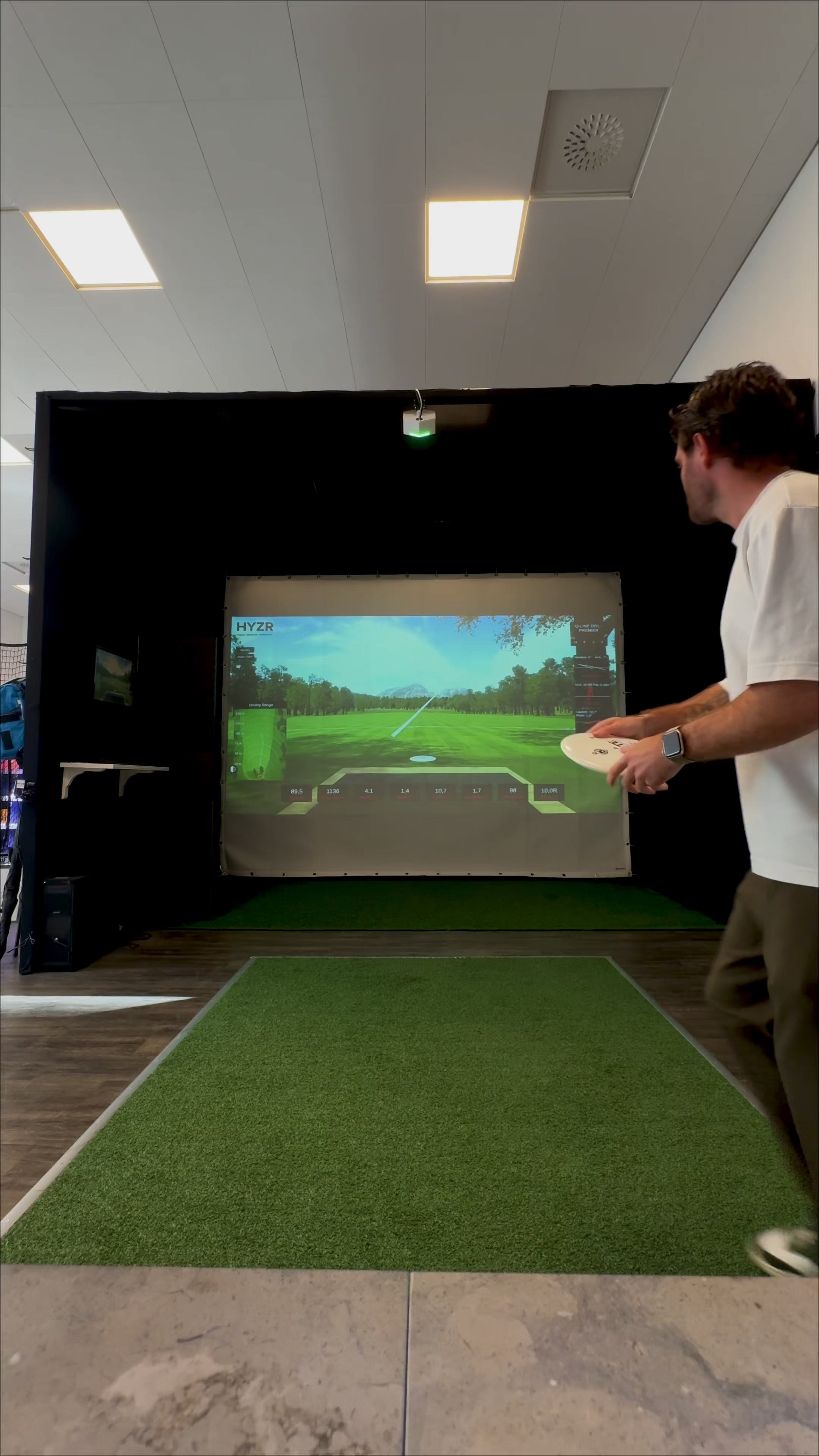 Discgolf Simulator - I Stockholm