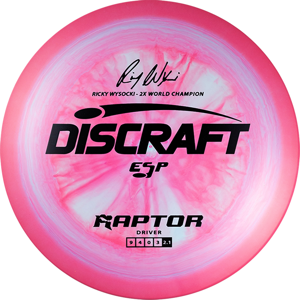 Devinquigleyart Ricky Raptor ESP Raptor - Ricky Wysocki – Ugglans Discgolf